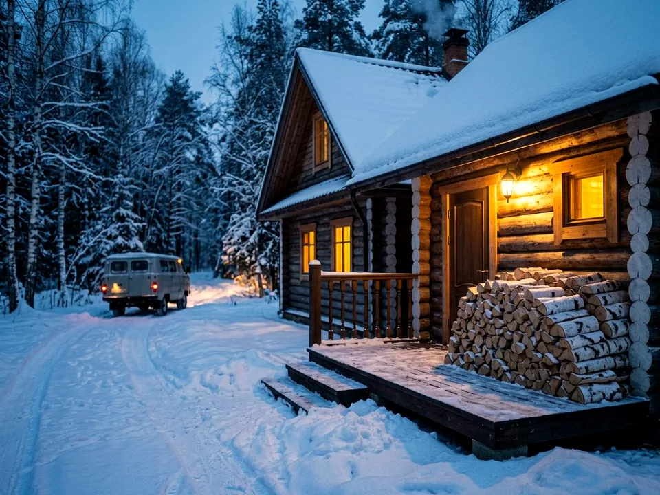 Круговая поленница holzhausen, Коренево, улица Дачная, 45Д